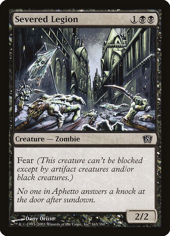 Severed Legion card front