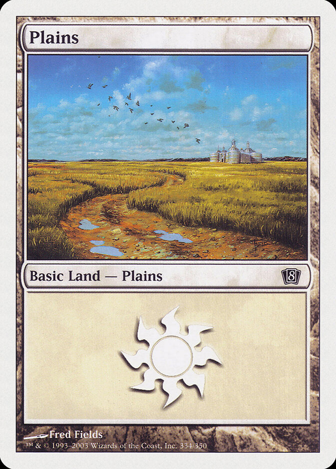 Plains card front