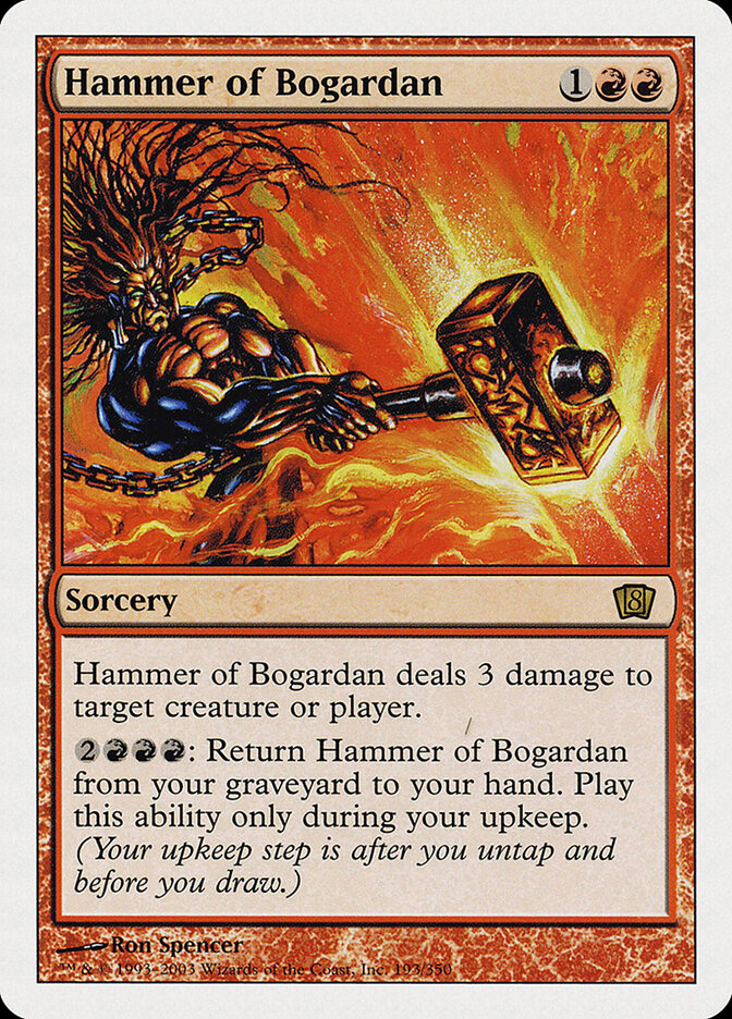Hammer of Bogardan card front