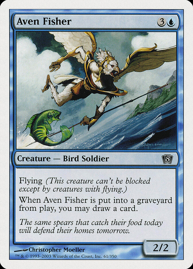 Aven Fisher card front