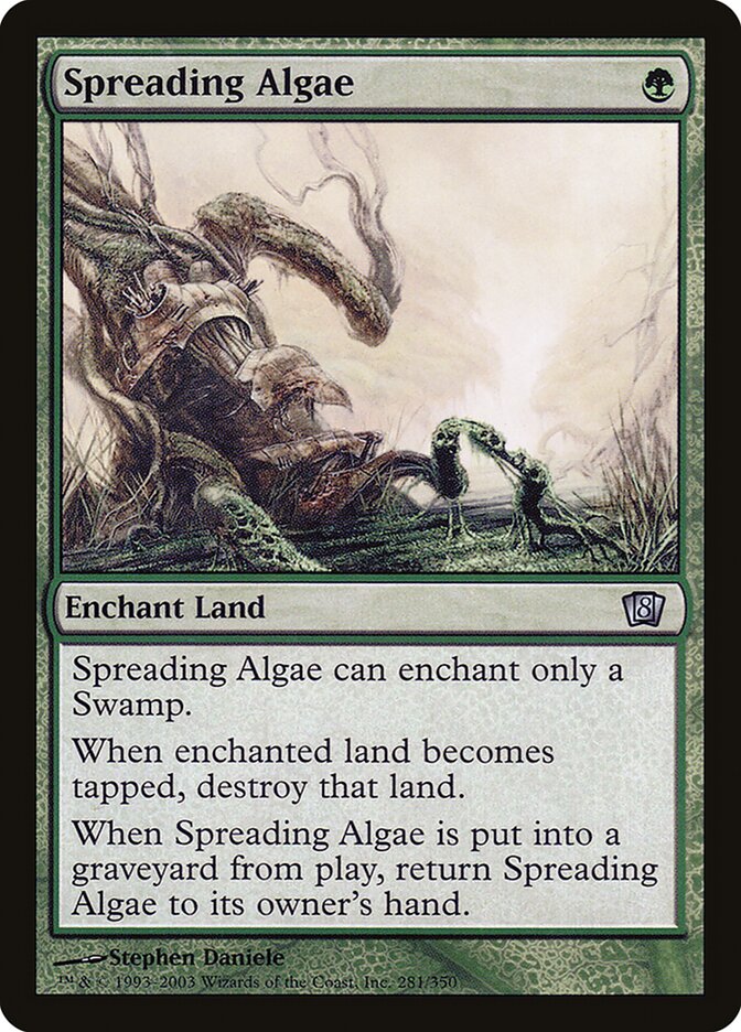 Spreading Algae card front