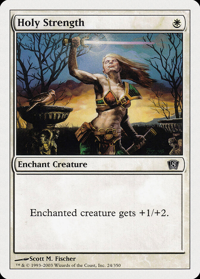Holy Strength card front