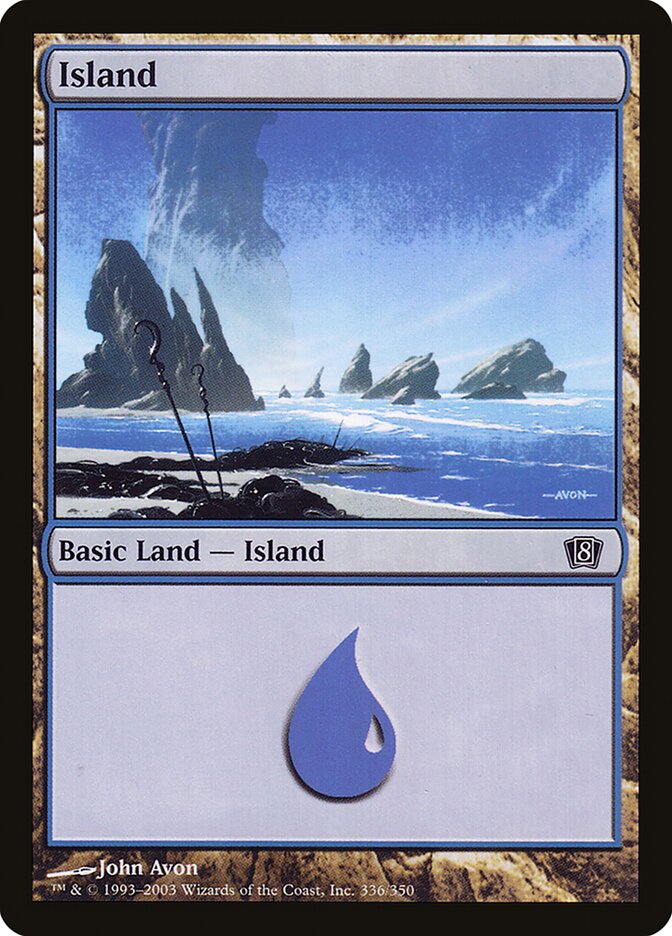 Island card front