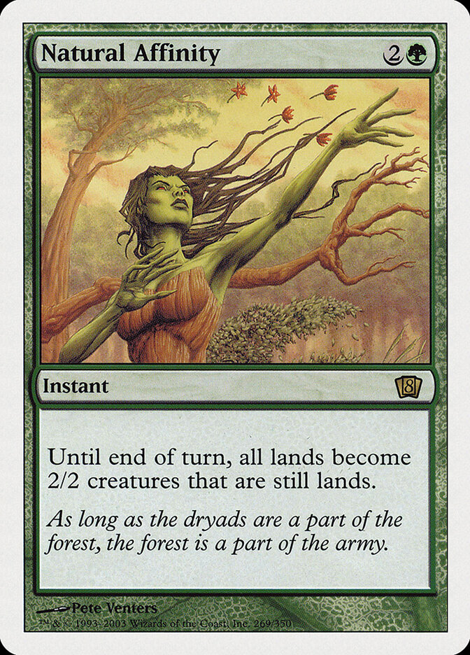 Natural Affinity card front