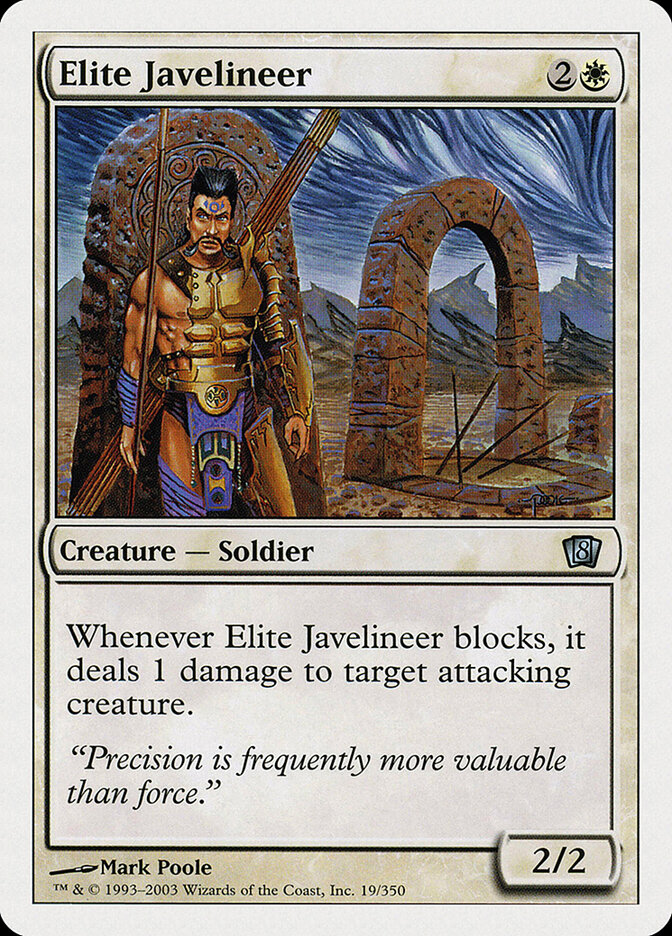 Elite Javelineer card front