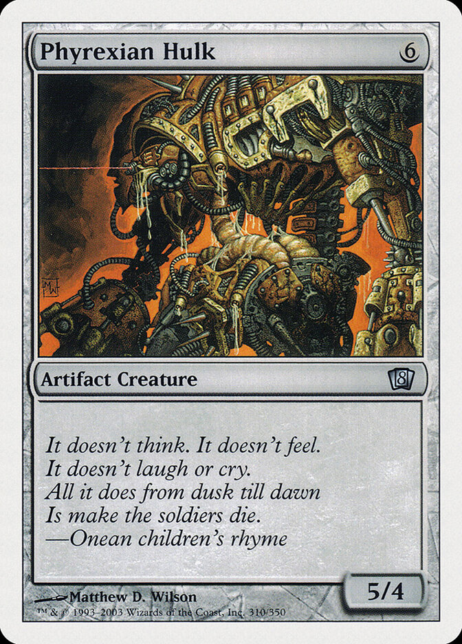 Phyrexian Hulk card front