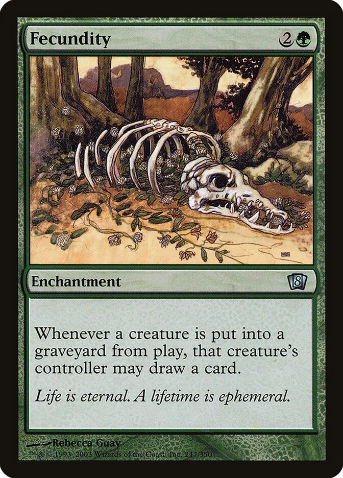 Fecundity card front