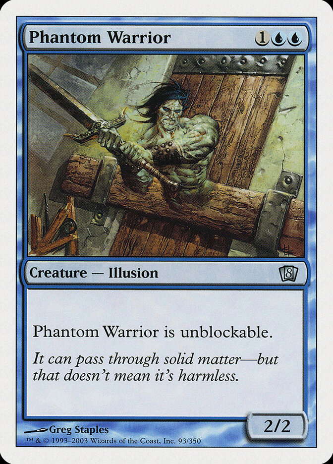 Phantom Warrior card front