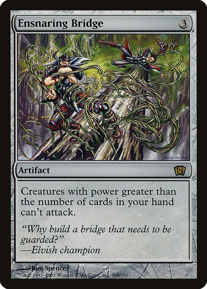 Ensnaring Bridge card front
