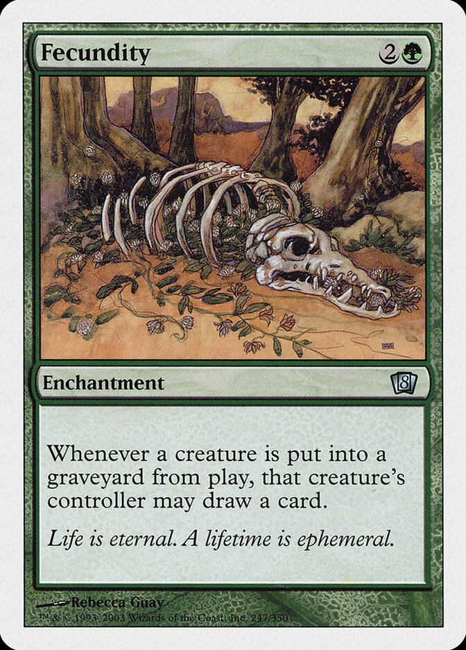 Fecundity card front