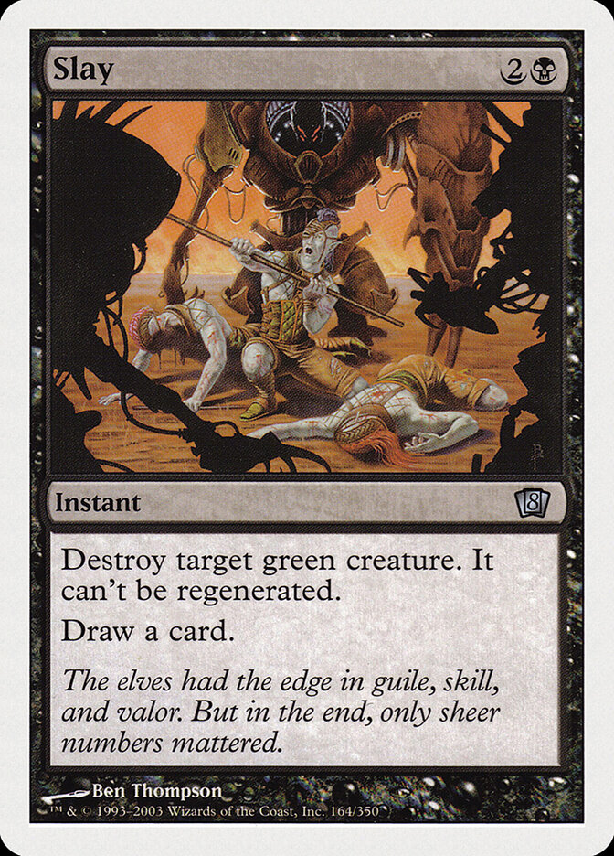 Slay card front