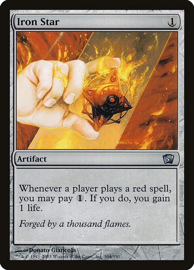 Iron Star card front