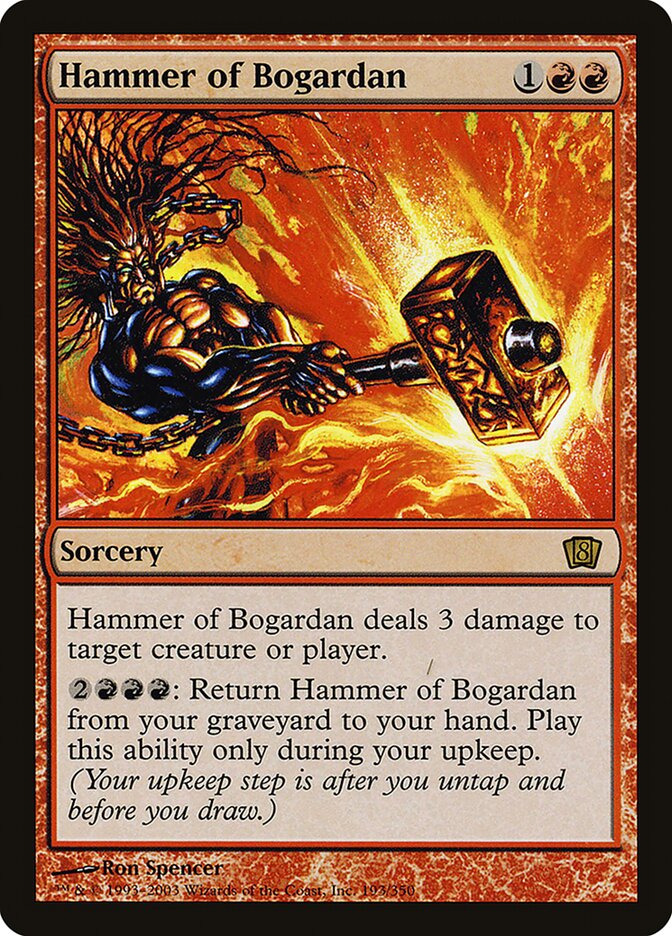 Hammer of Bogardan card front