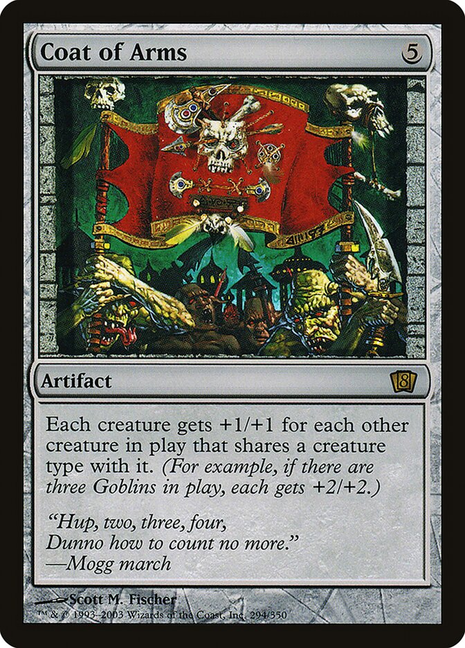 Coat of Arms card front