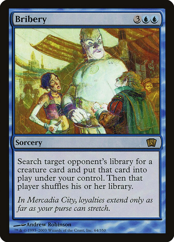 Bribery card front