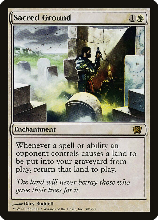 Sacred Ground card front