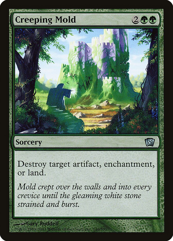 Creeping Mold card front