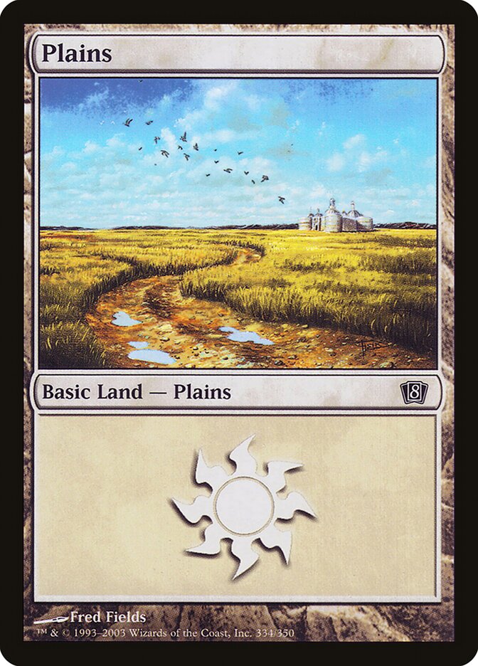 Plains card front