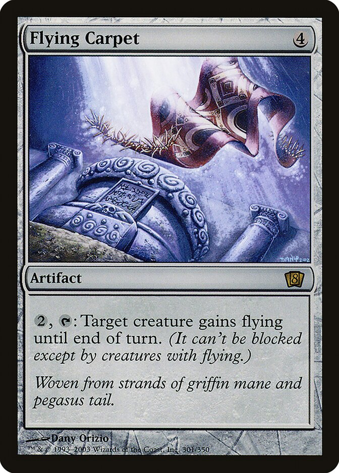 Flying Carpet card front