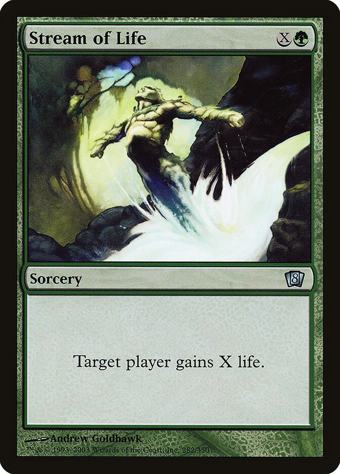 Stream of Life card front