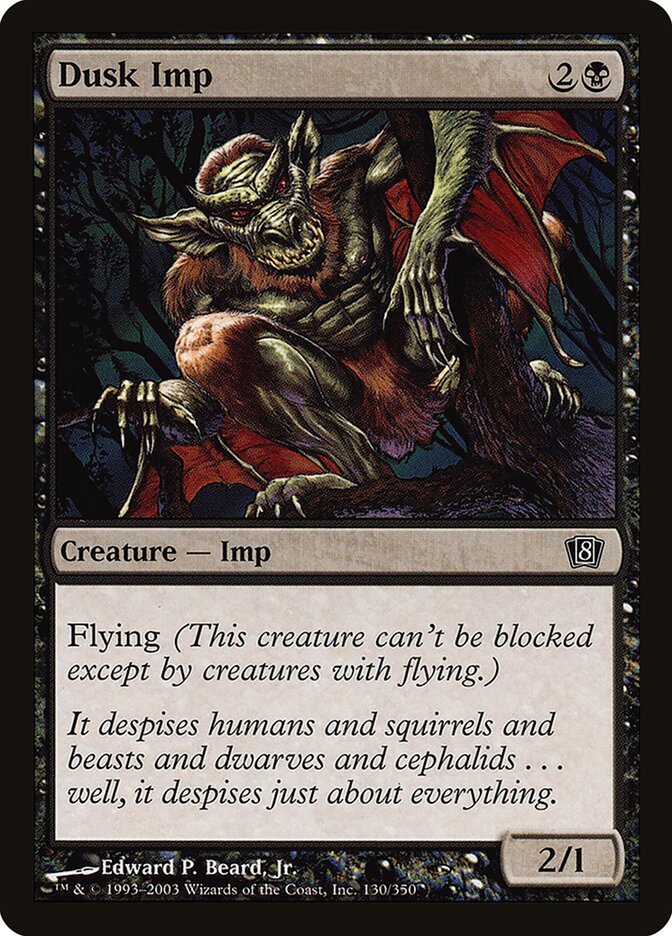Dusk Imp card front