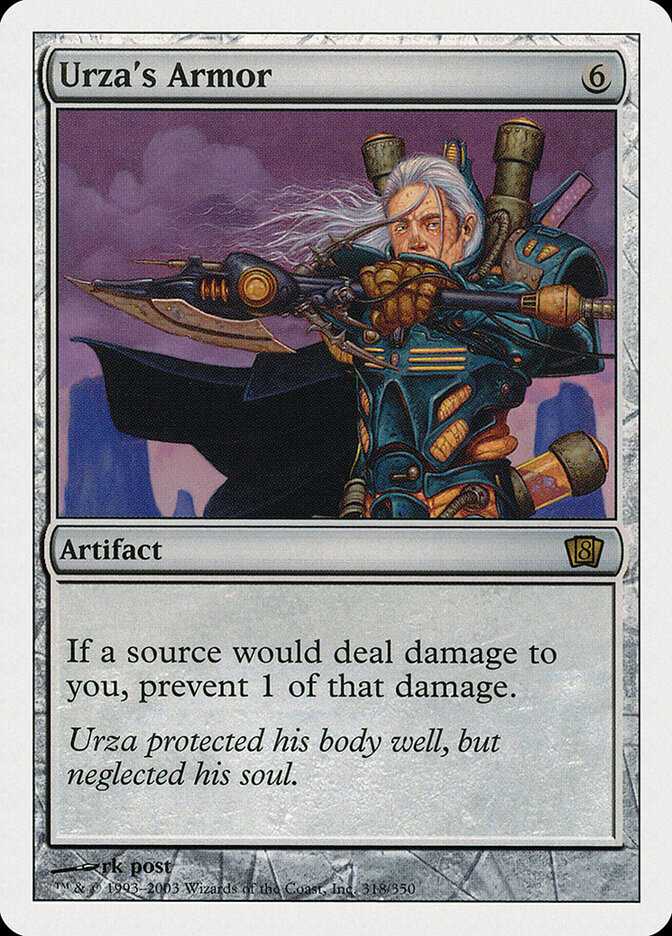 Urza's Armor card front