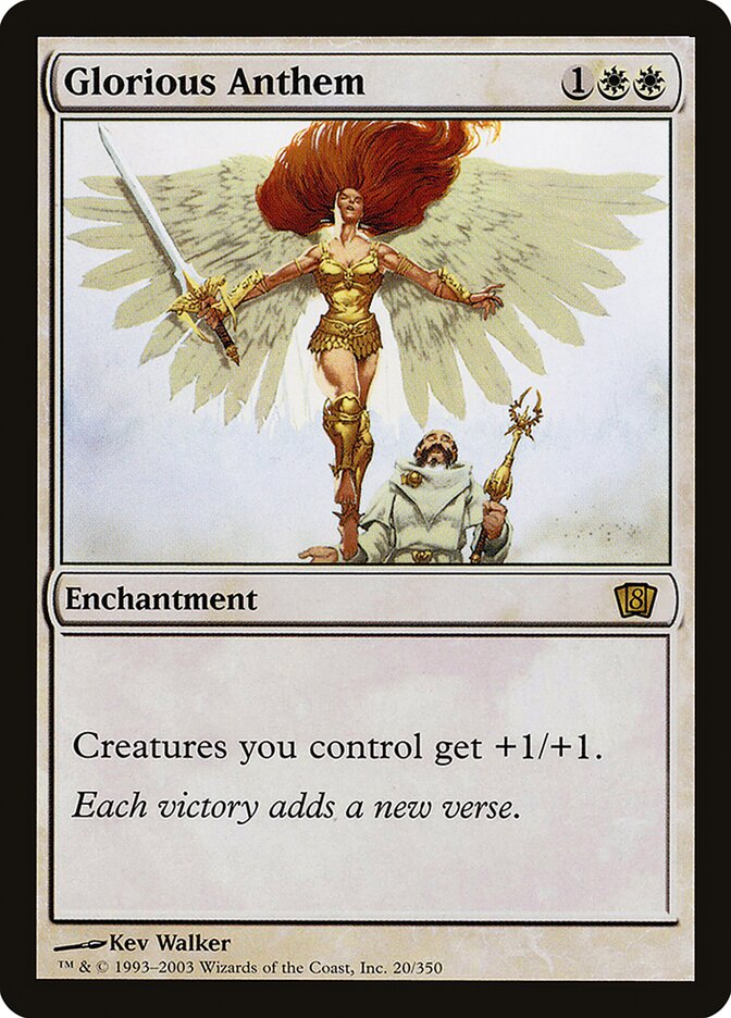 Glorious Anthem card front