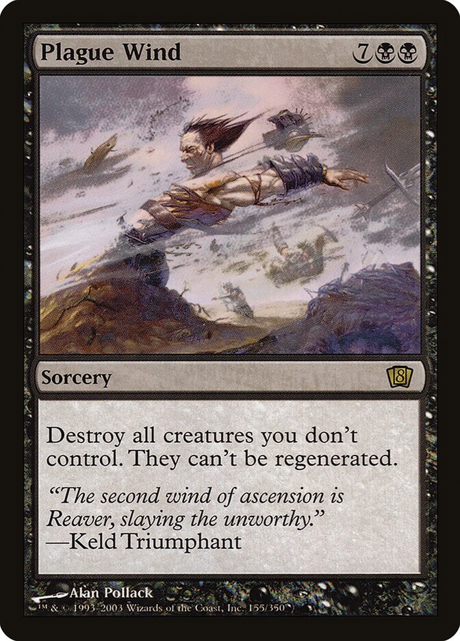 Plague Wind card front