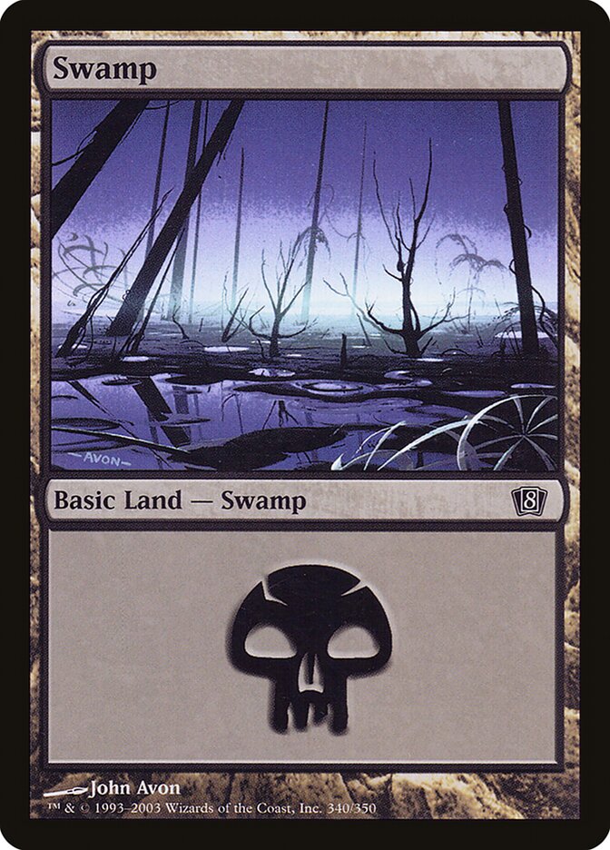 Swamp card front