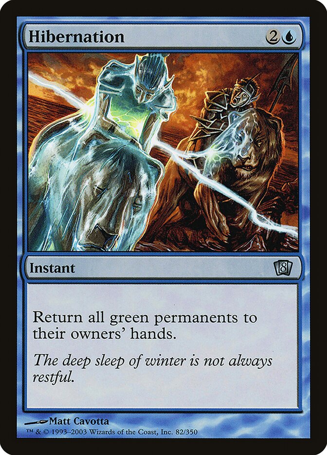 Hibernation card front