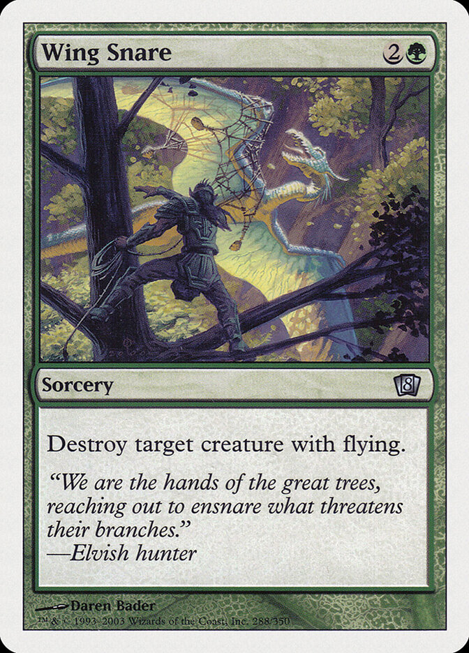 Wing Snare card front