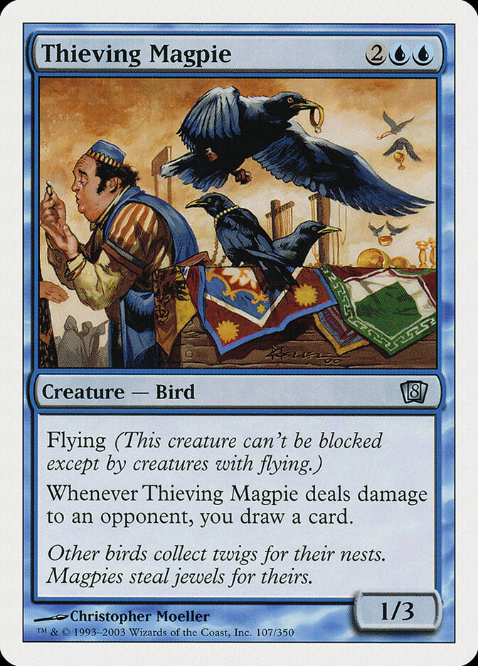 Thieving Magpie card front