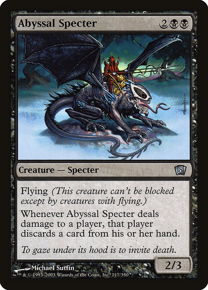 Abyssal Specter card front