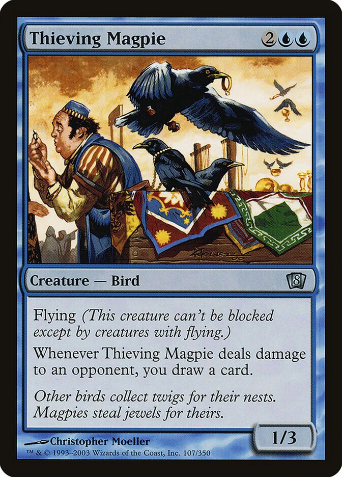 Thieving Magpie card front