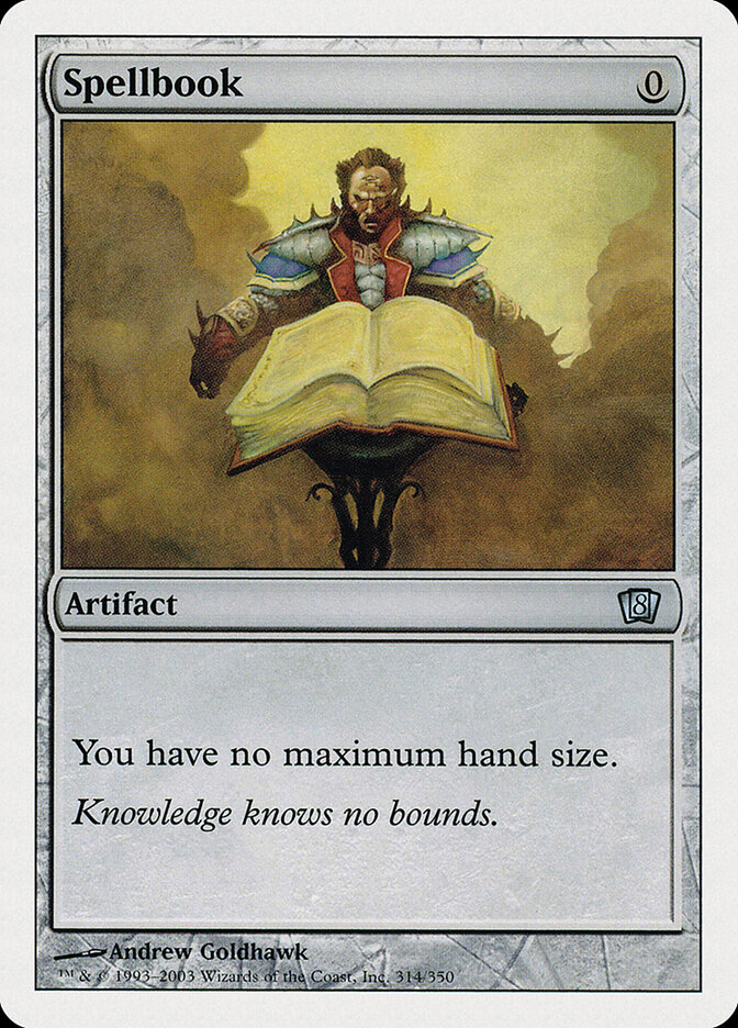 Spellbook card front