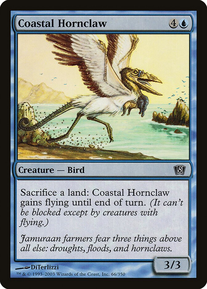 Coastal Hornclaw card front