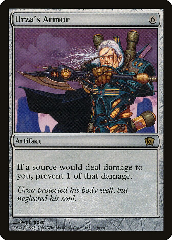 Urza's Armor card front