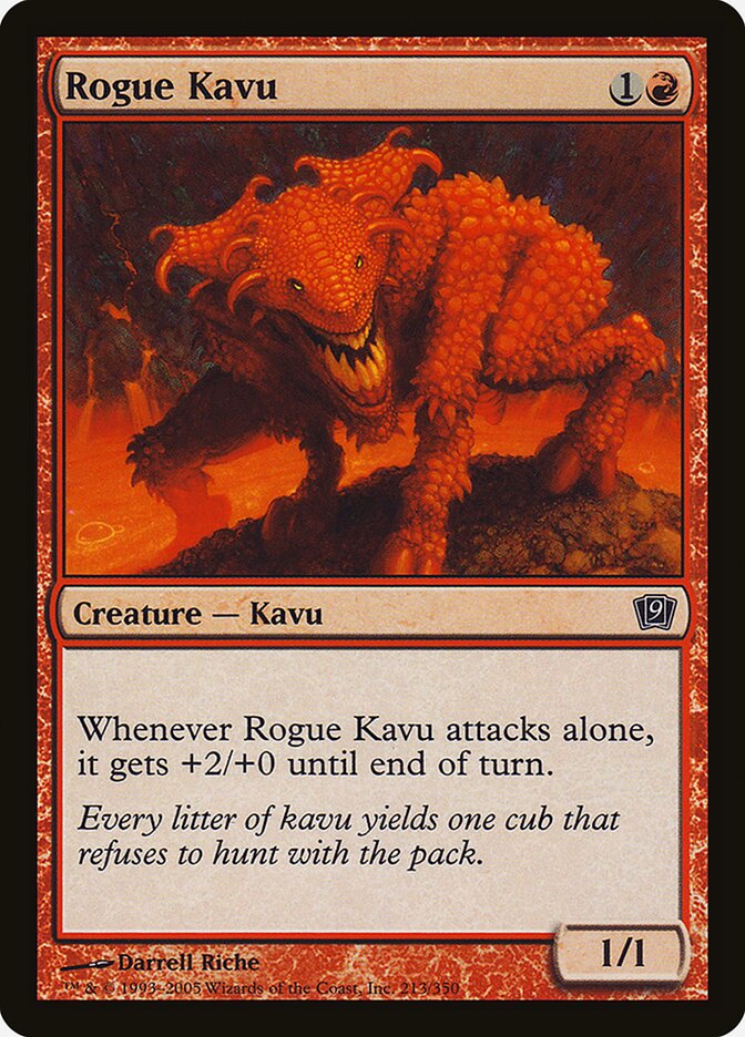 Rogue Kavu card front