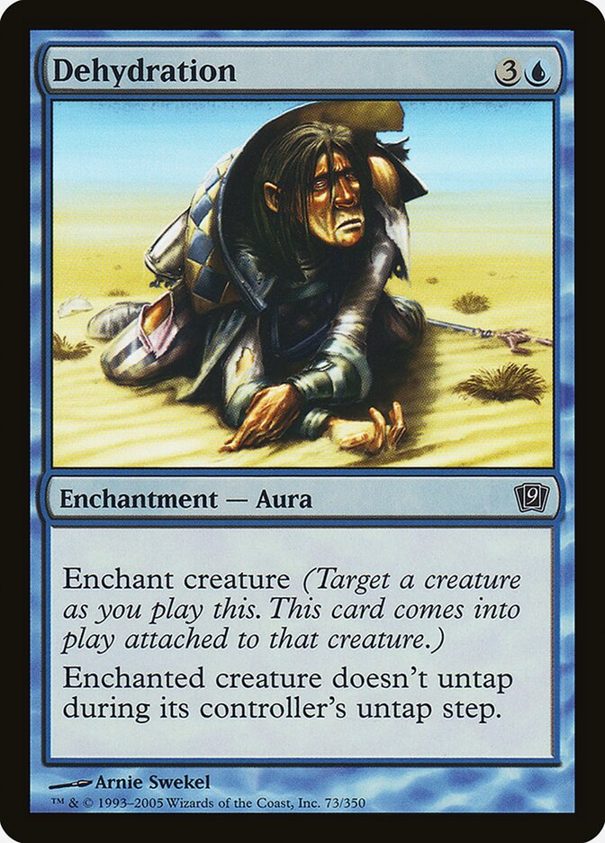 Dehydration card front