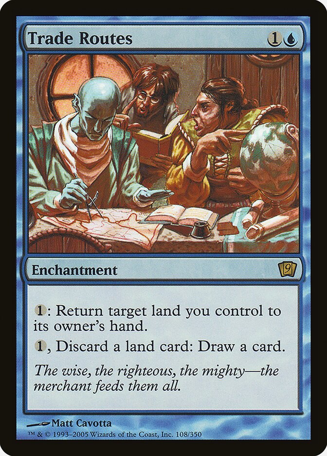 Trade Routes card front