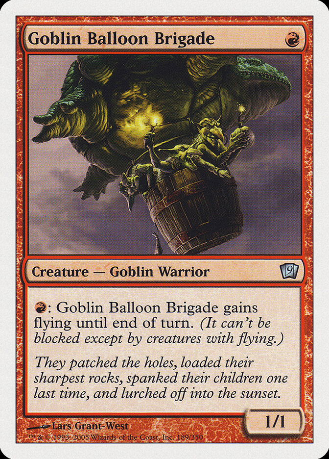 Goblin Balloon Brigade card front
