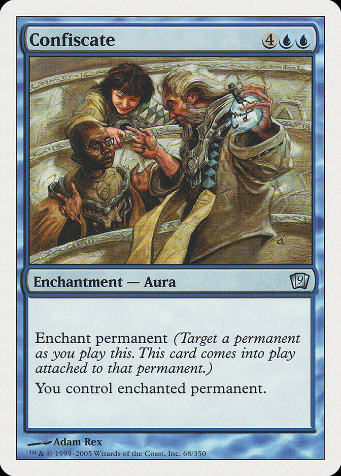 Confiscate card front