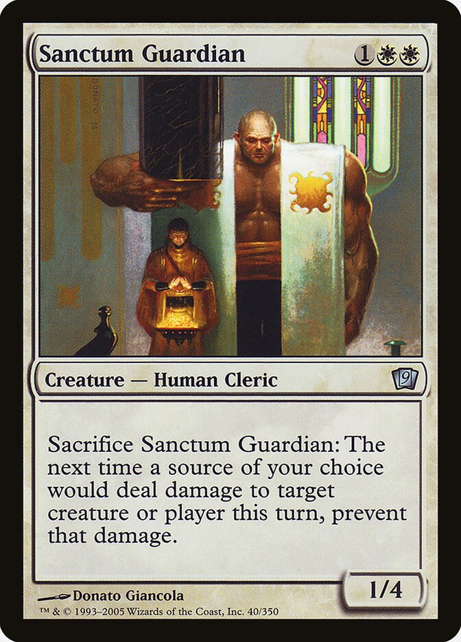 Sanctum Guardian card front
