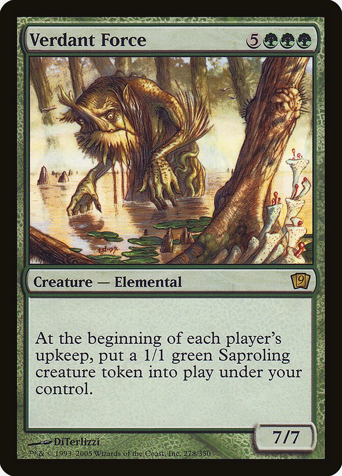 Verdant Force card front