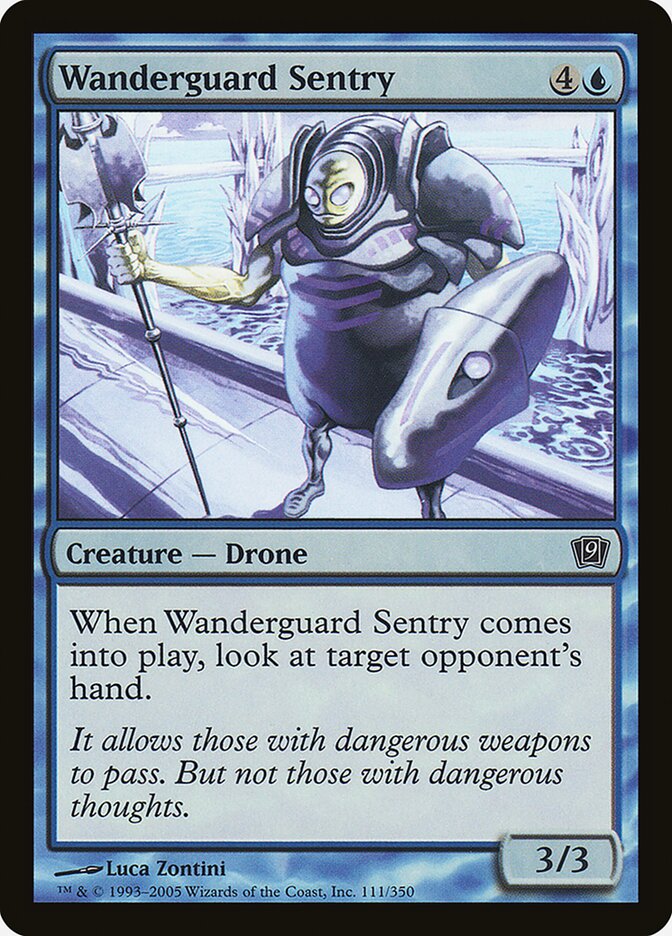 Wanderguard Sentry card front