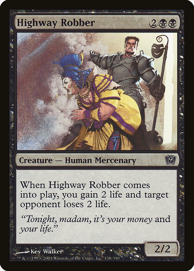 Highway Robber card front