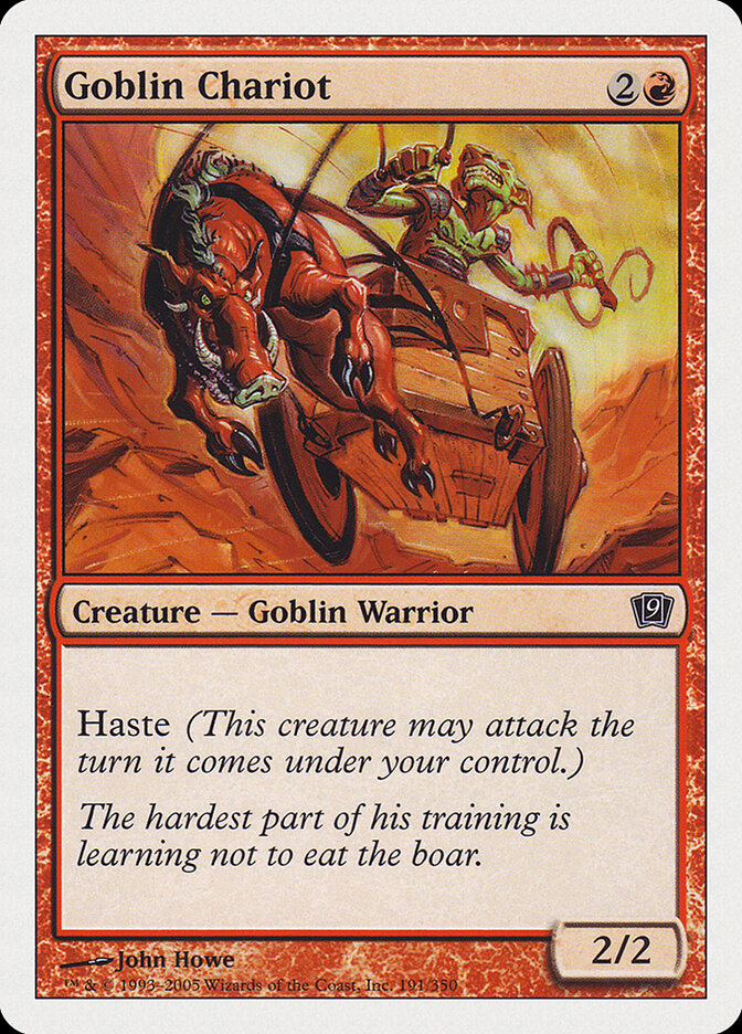 Goblin Chariot card front