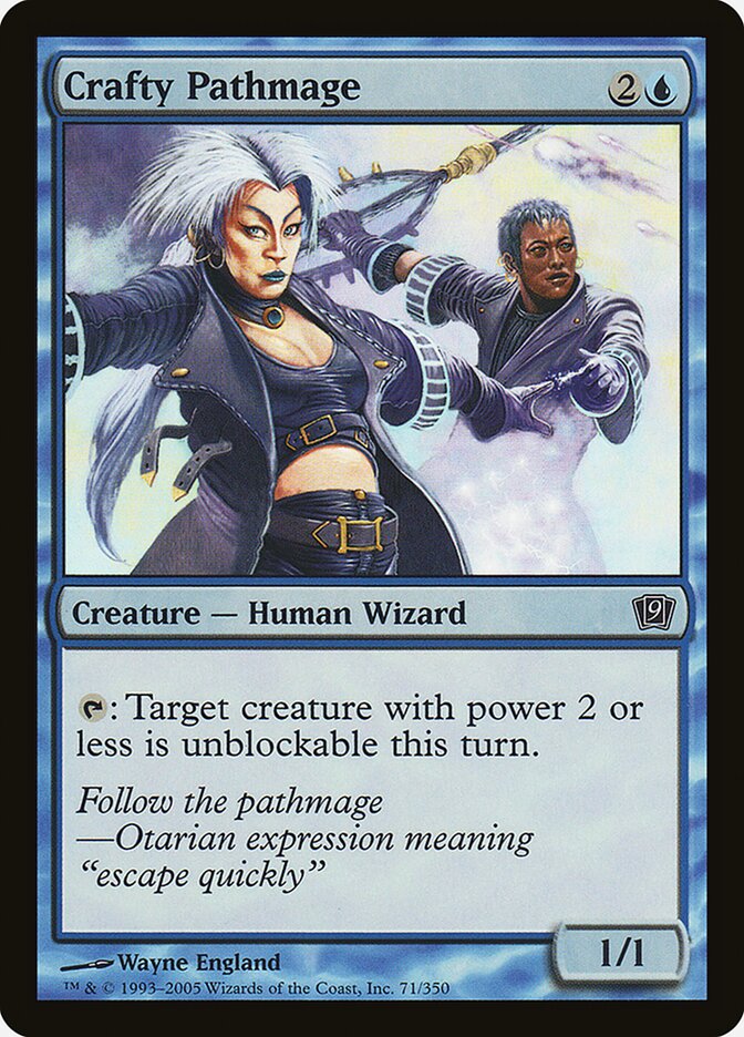 Crafty Pathmage card front