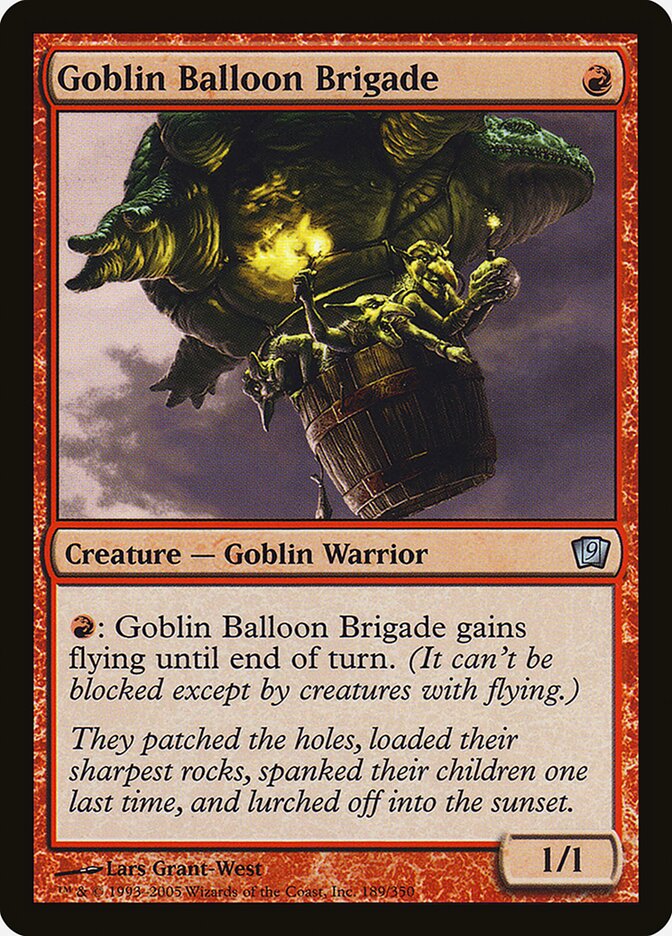 Goblin Balloon Brigade card front