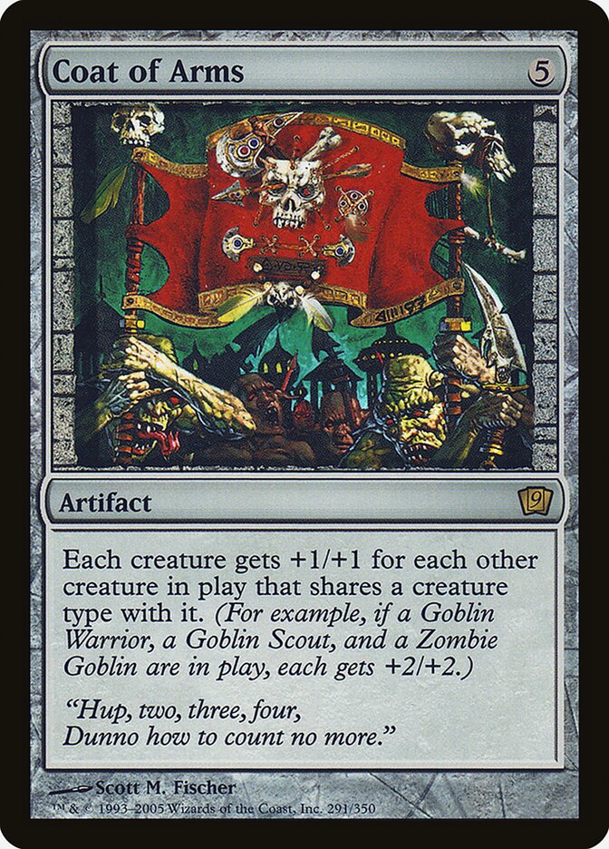Coat of Arms card front